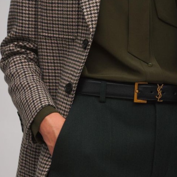 Saint Laurent YSL MONOGRAM BELT
